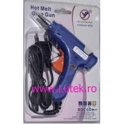 Pistol de lipit cu bare silicon cald-20W